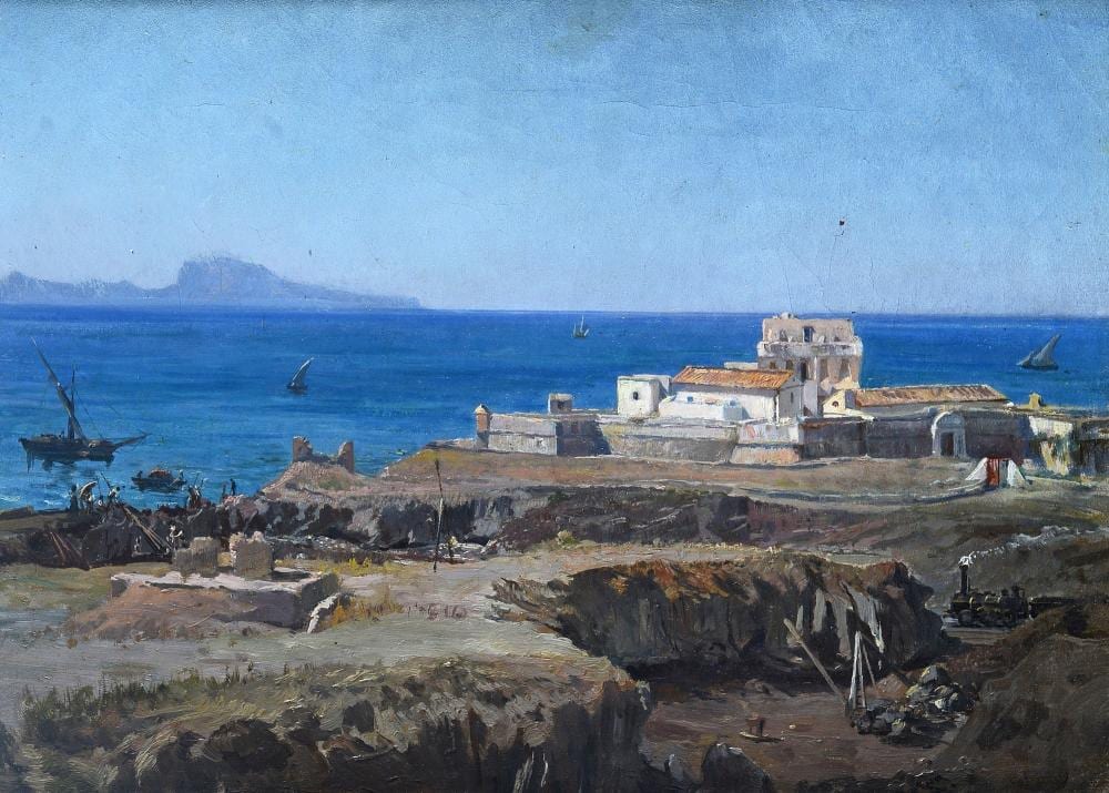 federico rossano napoli 1835 1912 paesaggio di portici · Pananti Casa D'Aste SRL · 2024-10-11 Federico Rossano comparable auction result: federico rossano napoli 1835 1912 paesaggio di portici