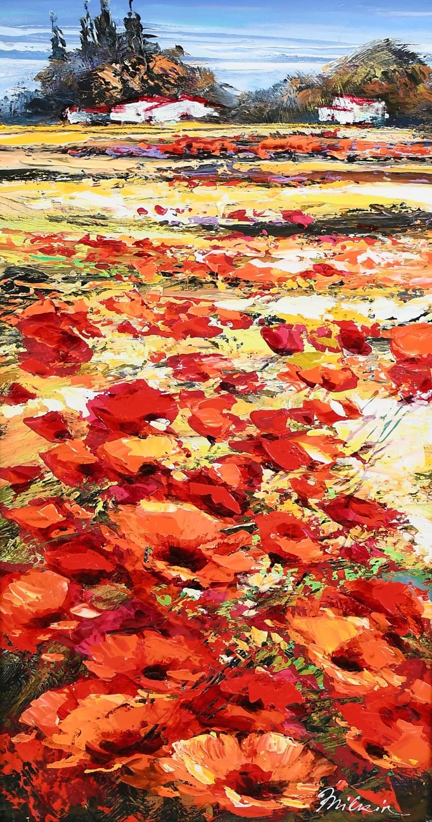michael milkin painting one fall day · Burchard Galleries Inc · 2024-10-27 Michael Milkin comparable auction result: michael milkin painting one fall day