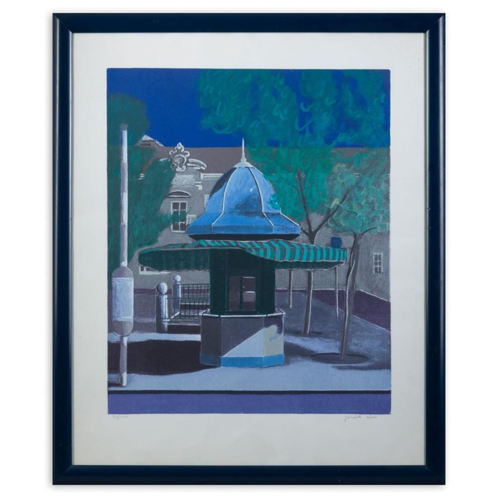 Jacinto Luís comparable auction result: jacinto lu s n 1945 serigrafia
