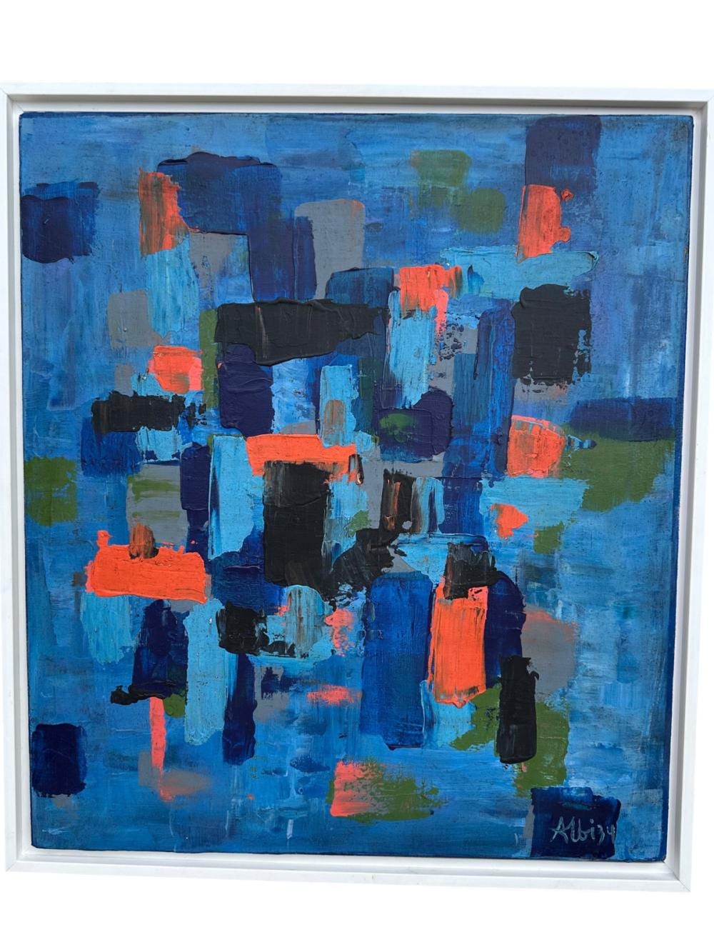 Olga Albizu comparable auction result: olga albizu puerto rican 1924 2005