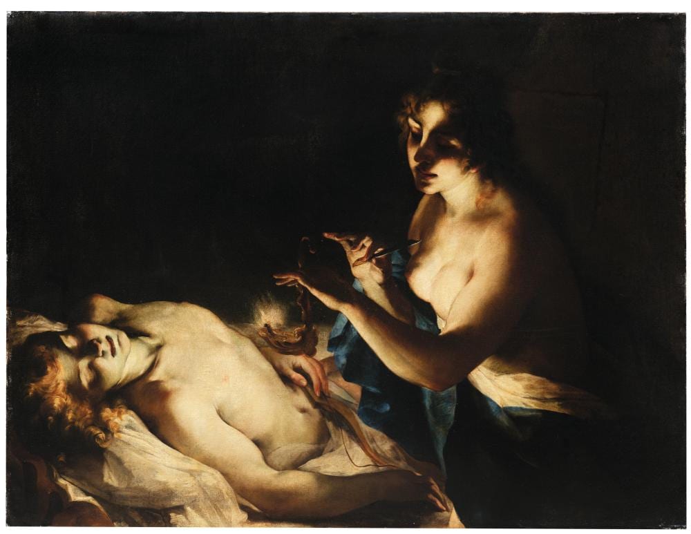 Stefano Maria Legnani comparable auction result: stefano maria legnani called il legnanino