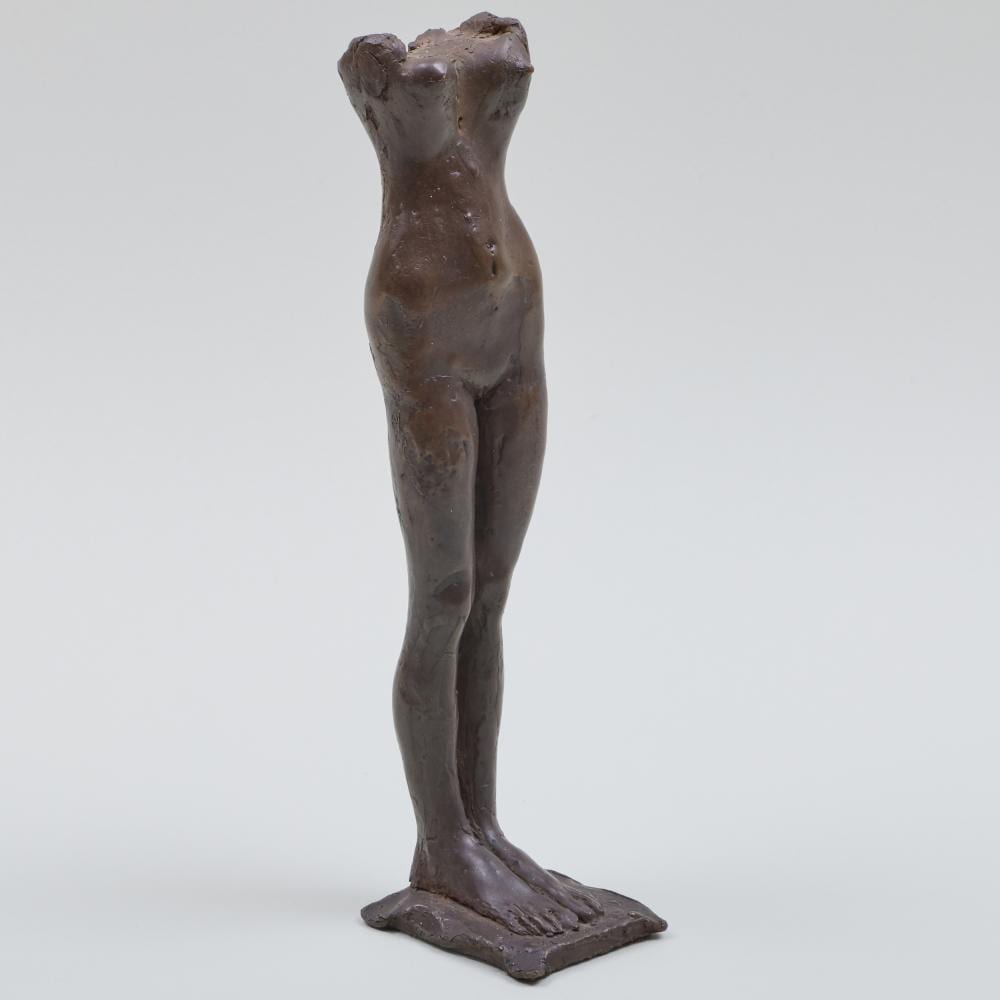 Nicolas Carone comparable auction result: nicolas carone 1917 2010 standing female torso