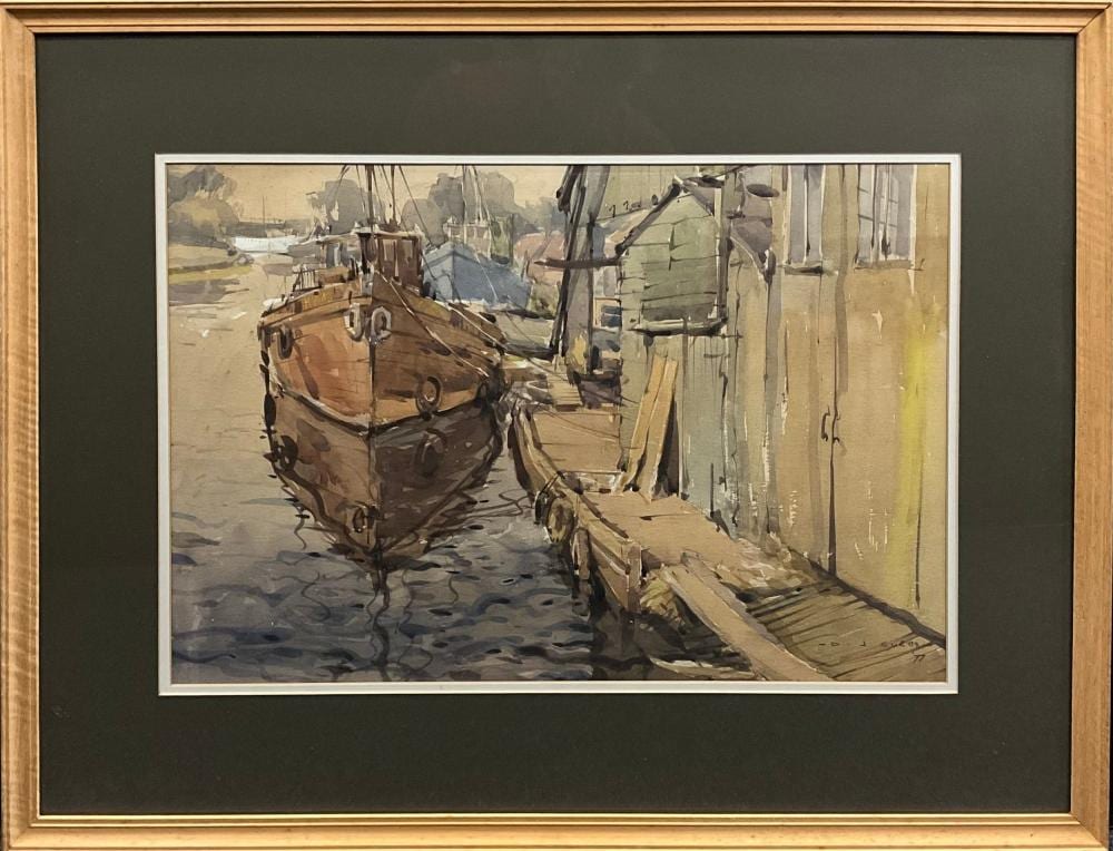 David J. Curtis comparable auction result: david j curtis british bn 1948 the canal at thorne near doncaster s