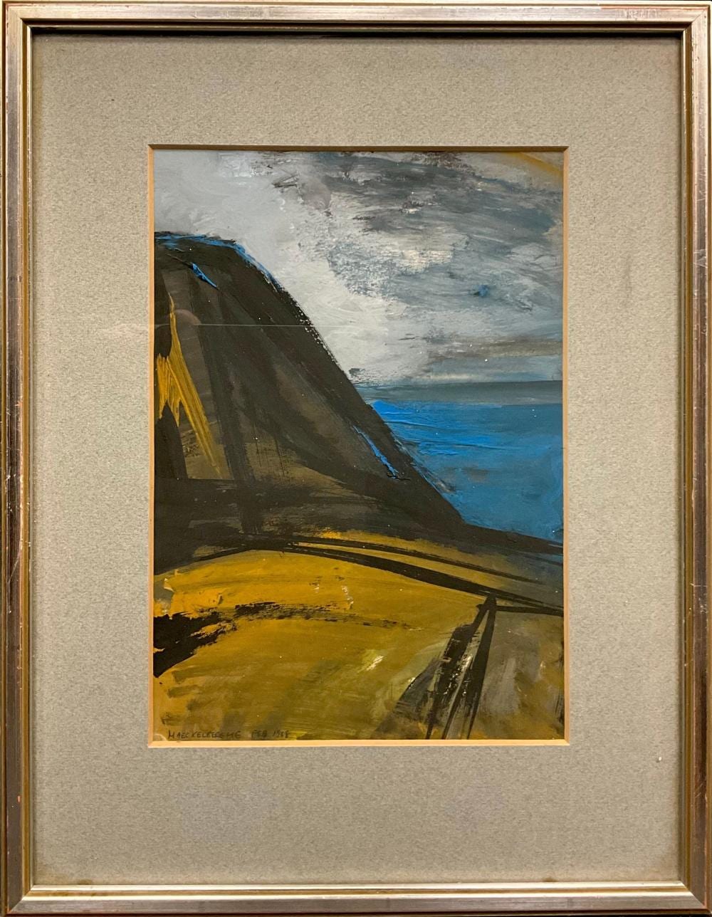 Margo Maeckelberghe comparable auction result: margo maeckelberghe british 1932 2014 off cot signed dated feb 1