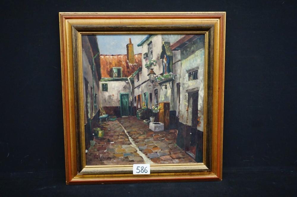 Franz VAN GENESEN comparable auction result: franz van genesen 1887 1945