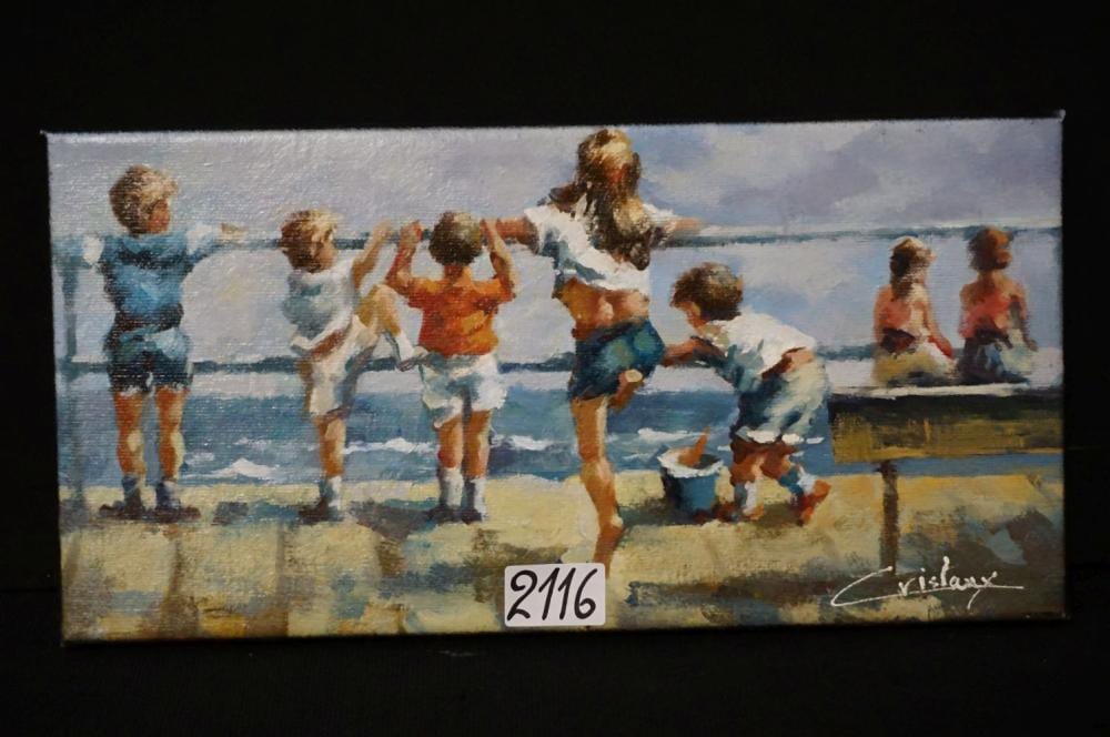 Francis Cristaux comparable auction result: francis cristaux 1950