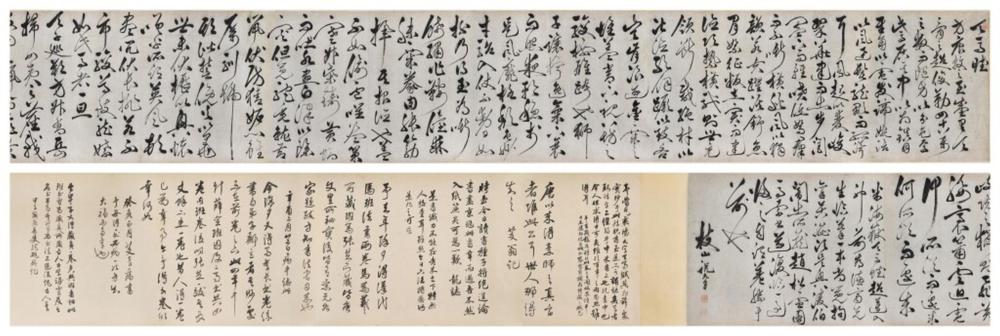 祝允明　 草書《天馬賦》| Zhu Yunming, POEMS IN CURSIVE SCRIPT comparable sale