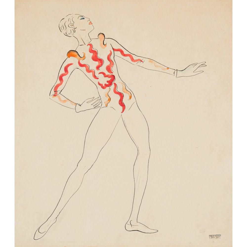 Serge Lifar comparable auction result: cecil beaton british 1904 1980 serge lifar