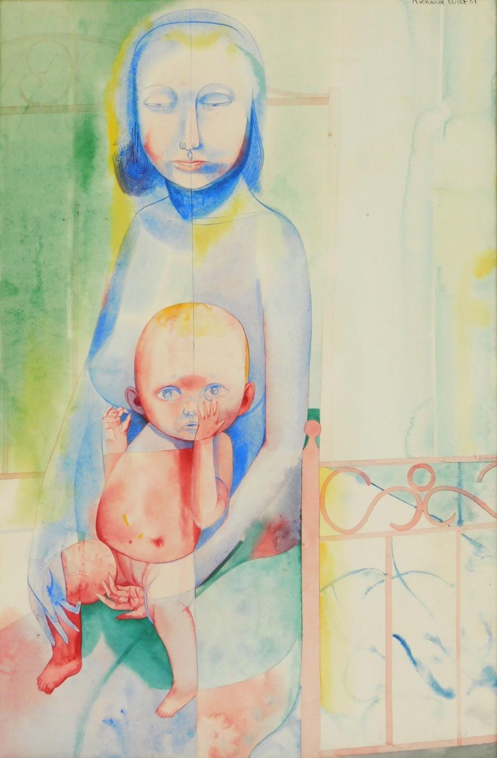 richard wilt american 1914 1981 watercolor · Rachel Davis Fine Arts · 2024-10-19 Richard Wilt comparable auction result: richard wilt american 1914 1981 watercolor