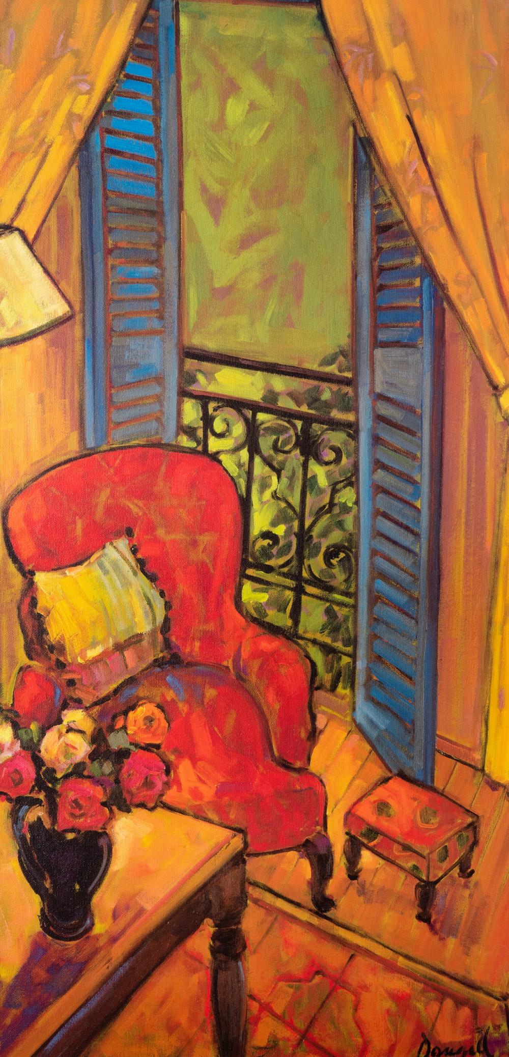 jae dougall untitled still life with chair · Saskatchewan Network for Art Collecting · 2024-10-27 Jae Dougall comparable auction result: jae dougall untitled still life with chair