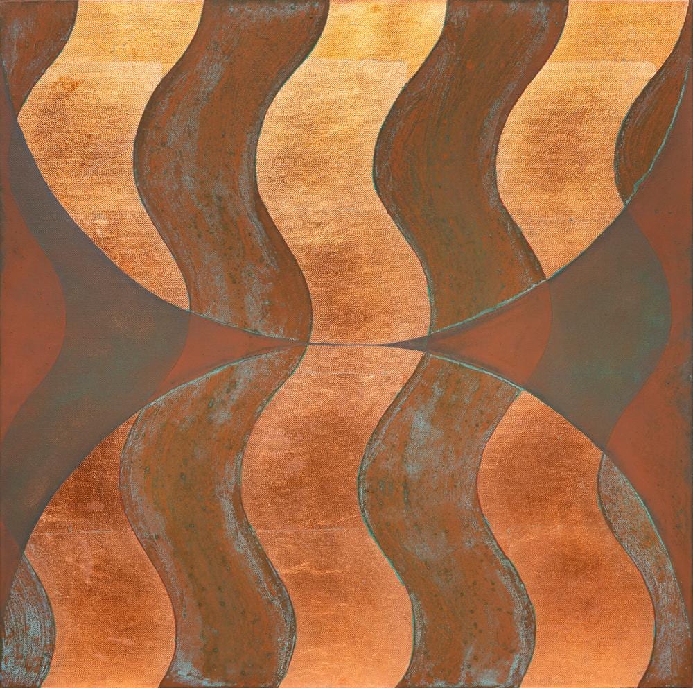 Melody Armstrong comparable auction result: melody armstrong basse taille texture 4 wave in between
