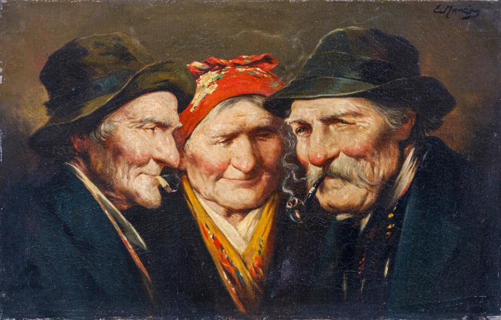 Romana Arregui comparable auction result: romana arregui nach die drei basken wohl ende 19th cent