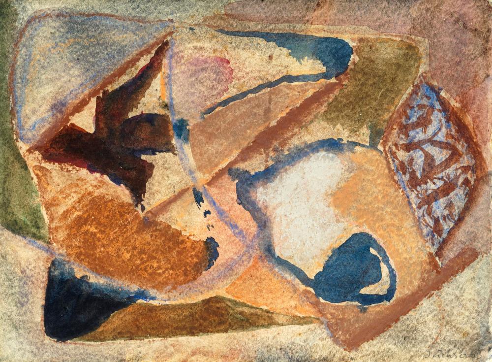 Hans Jüchser comparable auction result: hans j chser ohne titel 1963