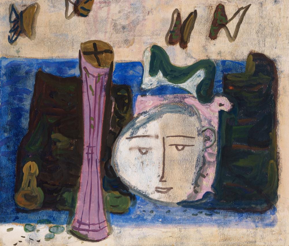 Ulrich Knispel comparable auction result: ulrich knispel maritimes stillleben 1950