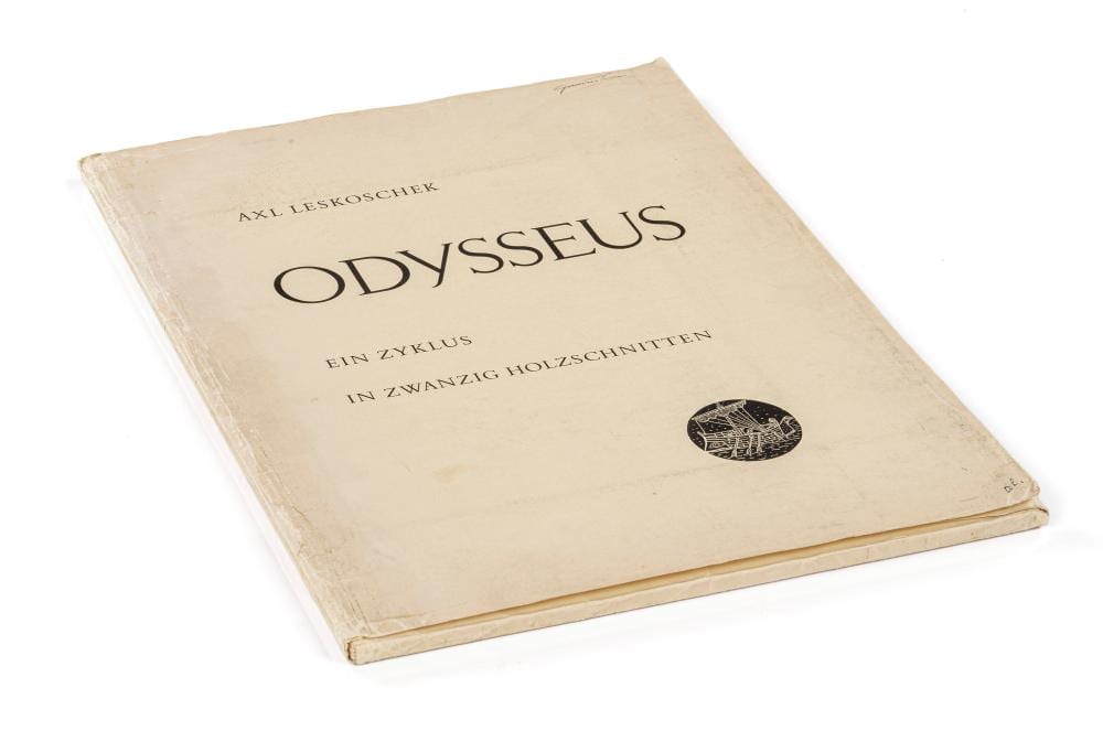 Axel Leskoschek comparable auction result: axl leskoschek odysseus 1960