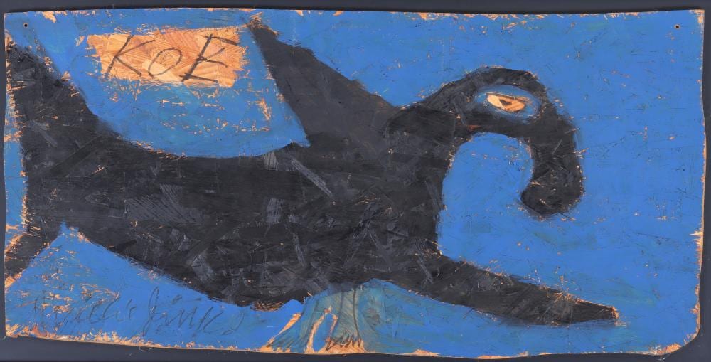 willie jinks american 1922 2010 koe paint and marker on plywood panel · South Bay Auctions Inc · 2024-10-23 Willie Jinks comparable auction result: willie jinks american 1922 2010 koe paint and marker on plywood panel