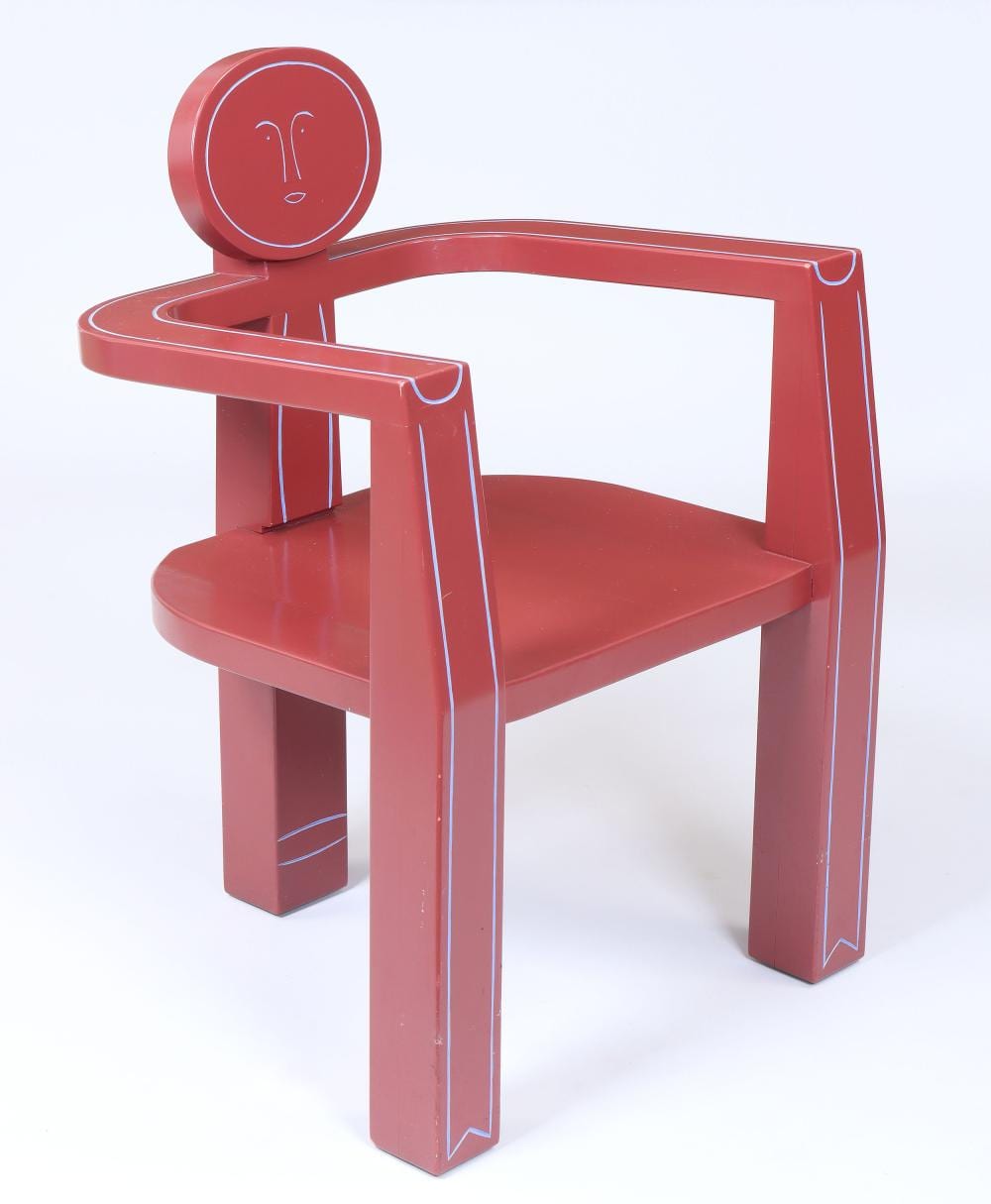 Alan Siegel comparable auction result: alan siegel american b 1938 sculptural armchair 1982