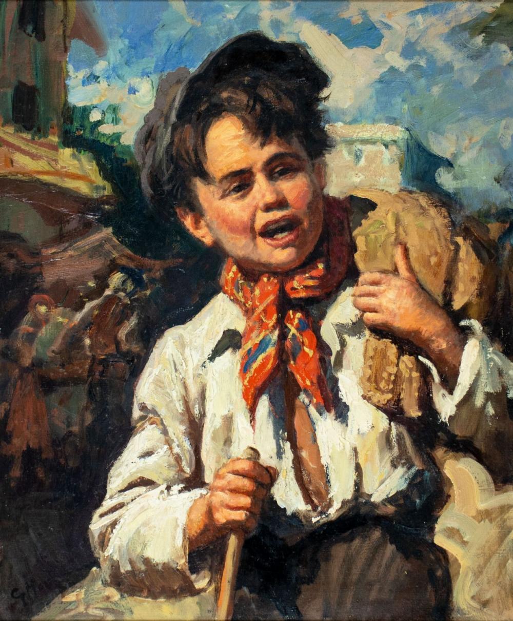 Giovanni Madonini comparable auction result: giovanni madonini italy 1915 2001 oil painting