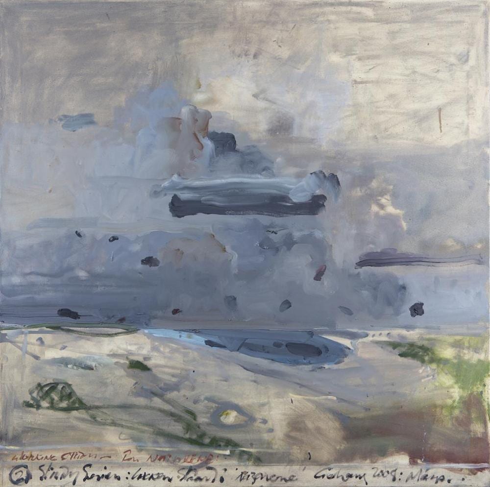 Patrick Graham comparable auction result: patrick graham b 1943 lacken study 2 oil on canvas 120 x 120cm h signed and dated 2008