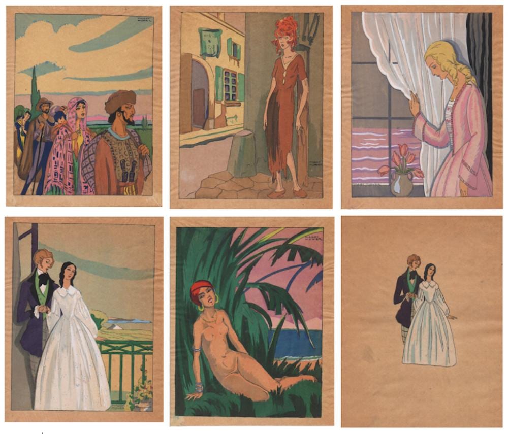 Maggy Monier comparable auction result: maggy monier 1887 1965 french art deco