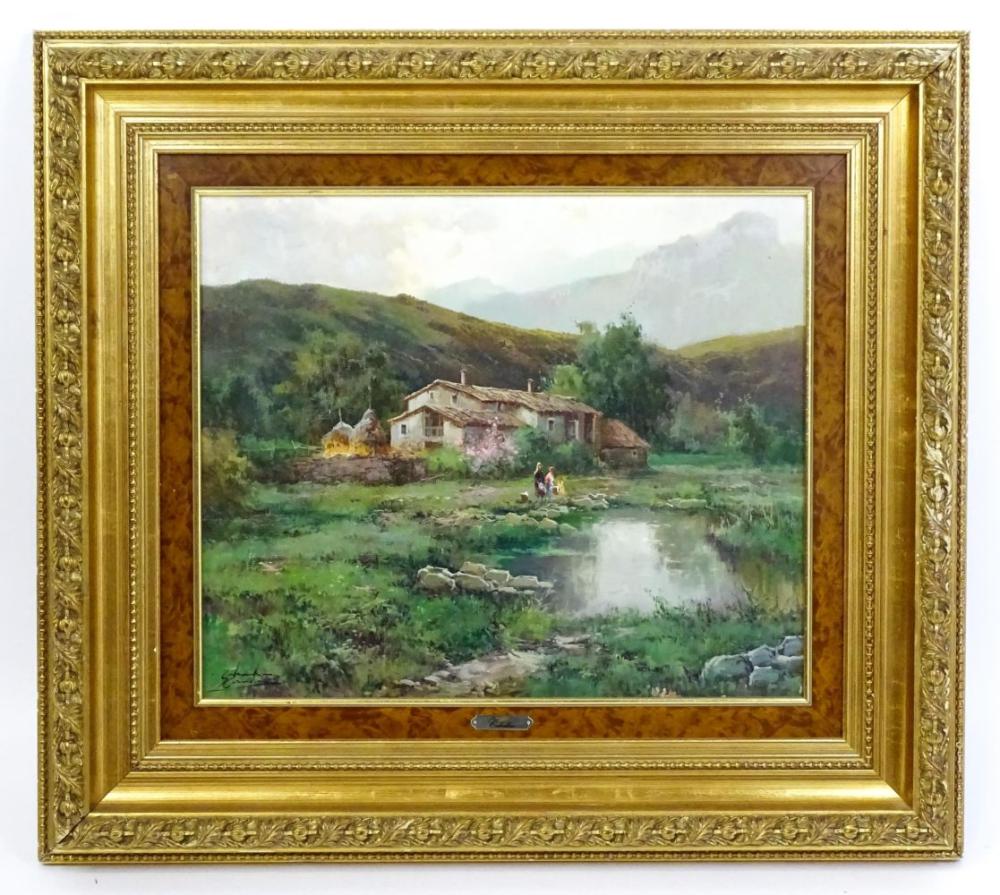 Salvador Caballero comparable auction result: salvador caballero 1943 2006 spanish school oi