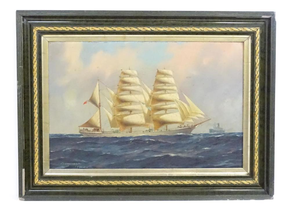 John Charles Allcott comparable auction result: john allcot 1888 1973 australian marine school