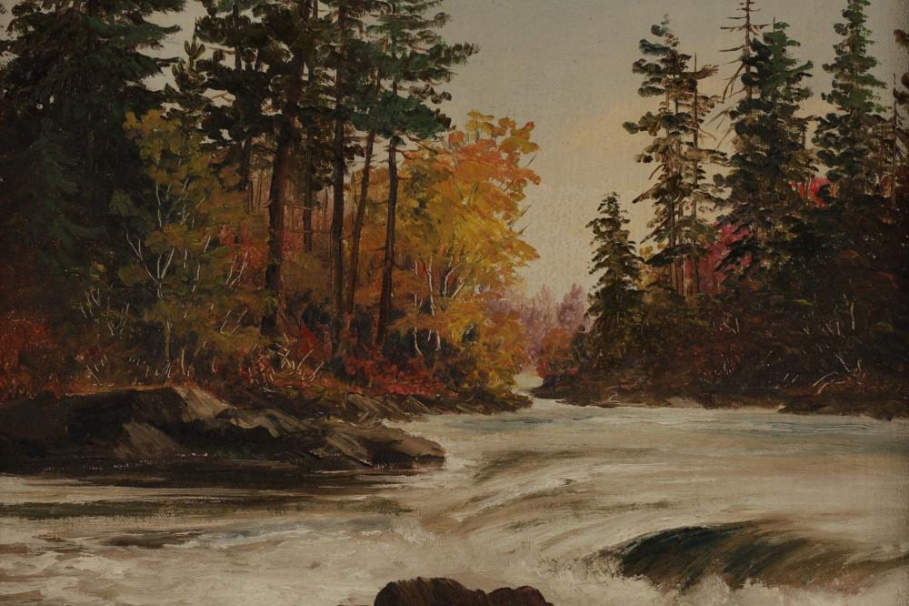 matthew f kousal oil painting autumn landscape · Kavanagh Auctions · 2024-10-26 Matthew F. Kousal comparable auction result: matthew f kousal oil painting autumn landscape