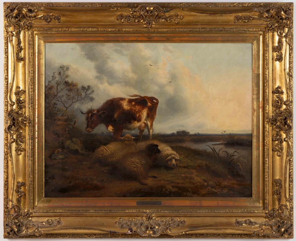 thomas george cooper british 1836 1901 attributed school of pastoral landscape · Jeffrey S. Evans & Associates · 2024-10-19 Thomas George Cooper comparable auction result: thomas george cooper british 1836 1901 attributed school of pastoral landscape