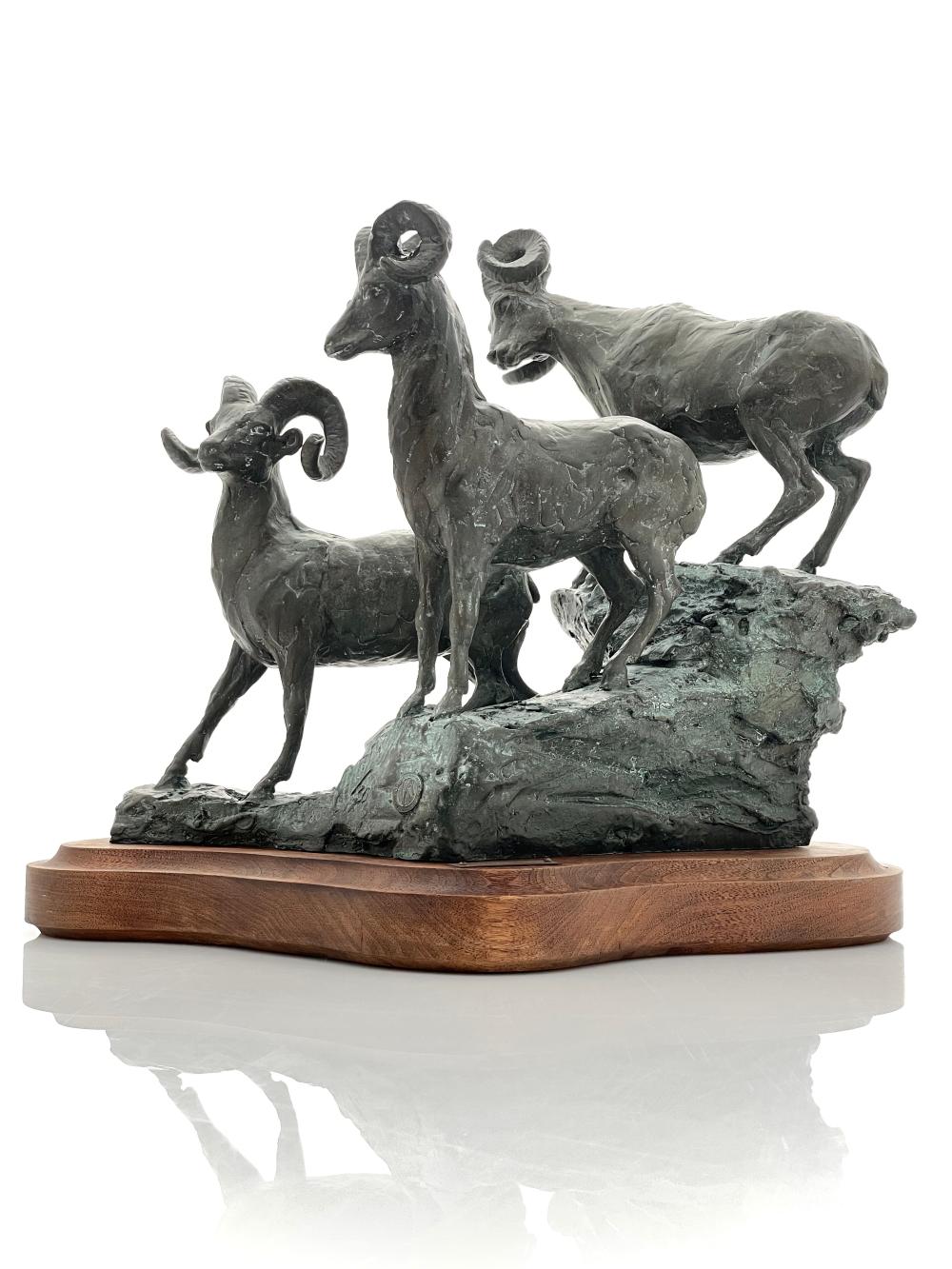 Franco Vianello comparable auction result: franco vianello the bachelors bronze sculpture