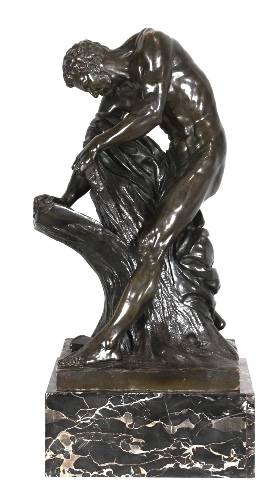 Edme Dumont comparable auction result: edme dumont 1722 1775 d apr s milon de crotone