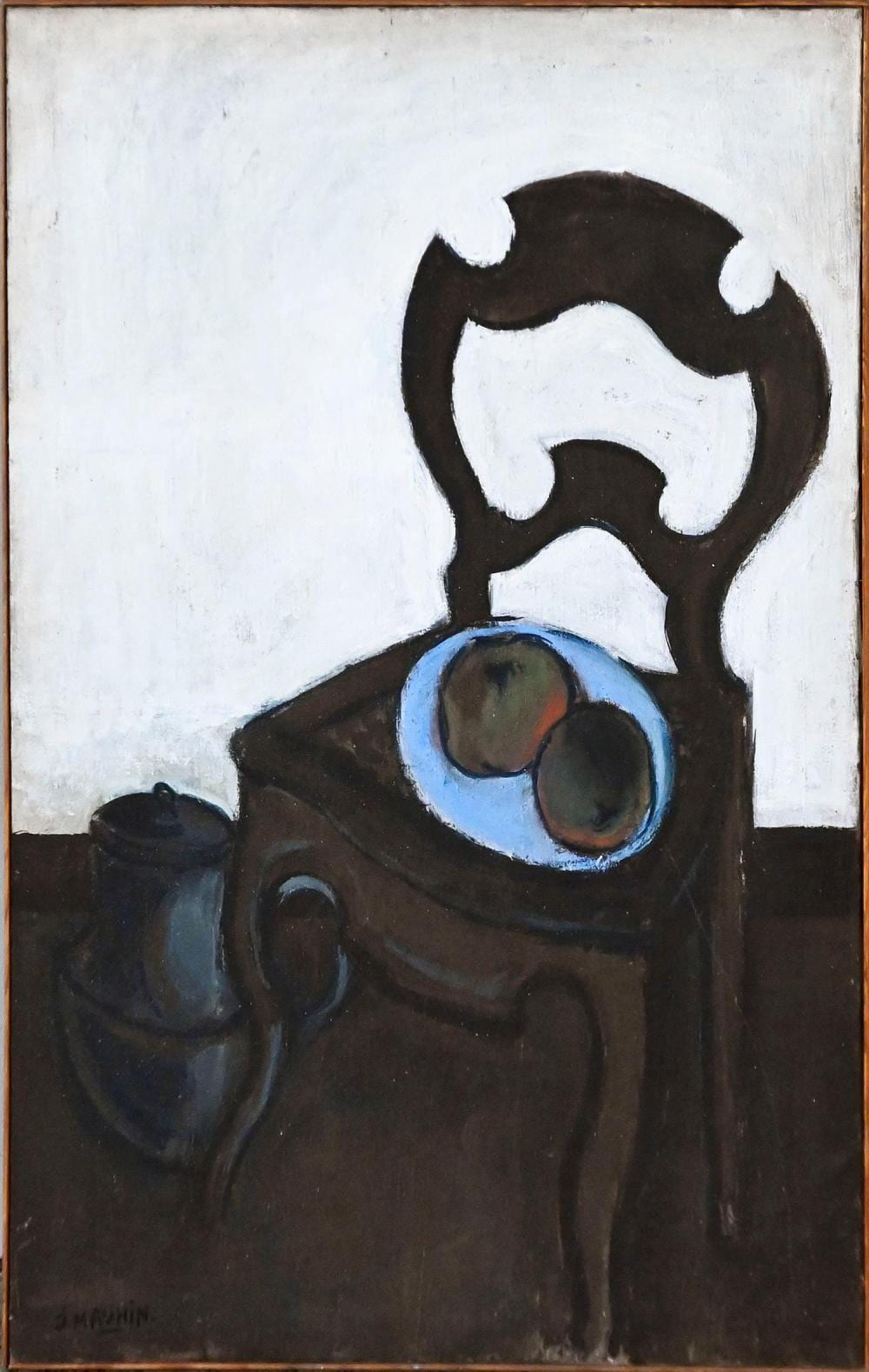 Jacques Mauhin comparable auction result: jacques mauhin chair with apples paris 2015