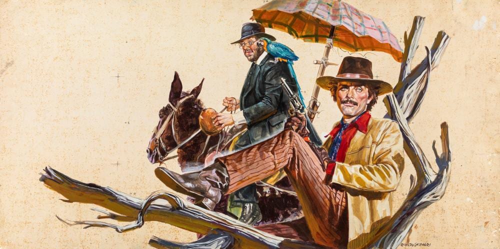 Rodolfo Gasparri comparable auction result: rodolfo gasparri western movie 1973