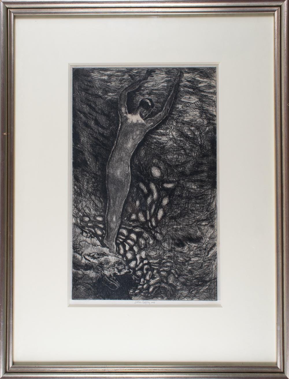 John Copley comparable auction result: john copley british 1875 1950 the bather
