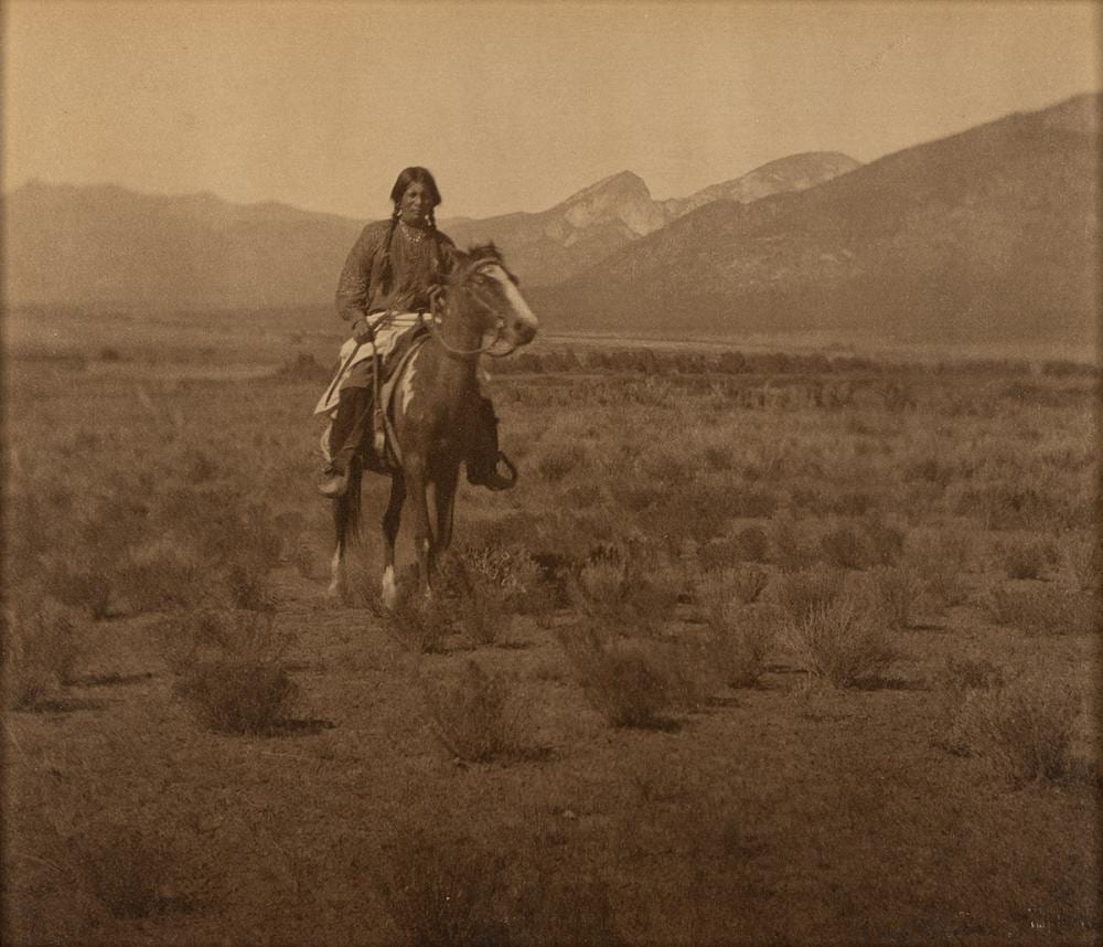 Karl Moon comparable auction result: karl moon 1878 1948 the guide taos 1908