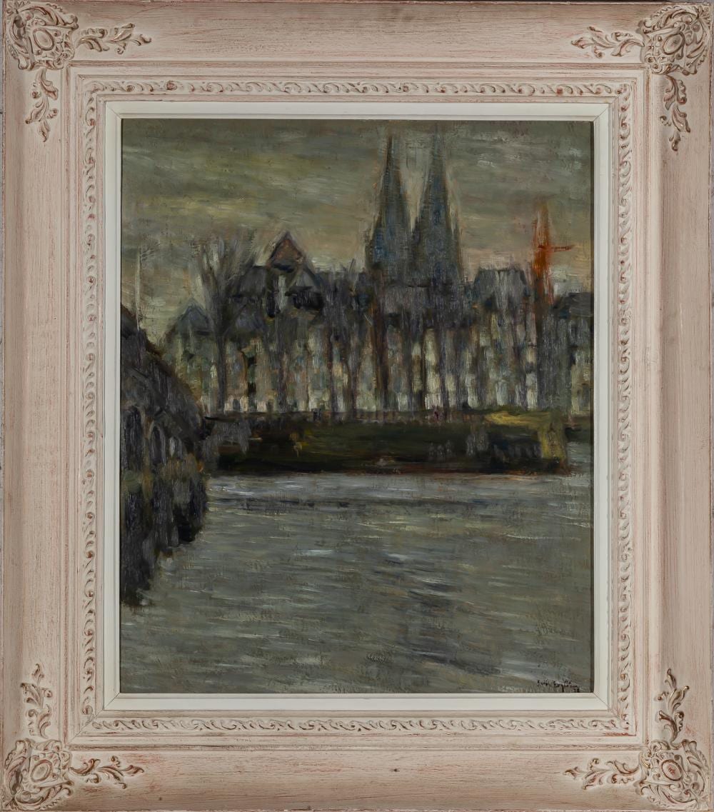 Ignacio García Ergüín comparable auction result: ignacio garc a erg n bilbao 1934 cathedral of bayonne