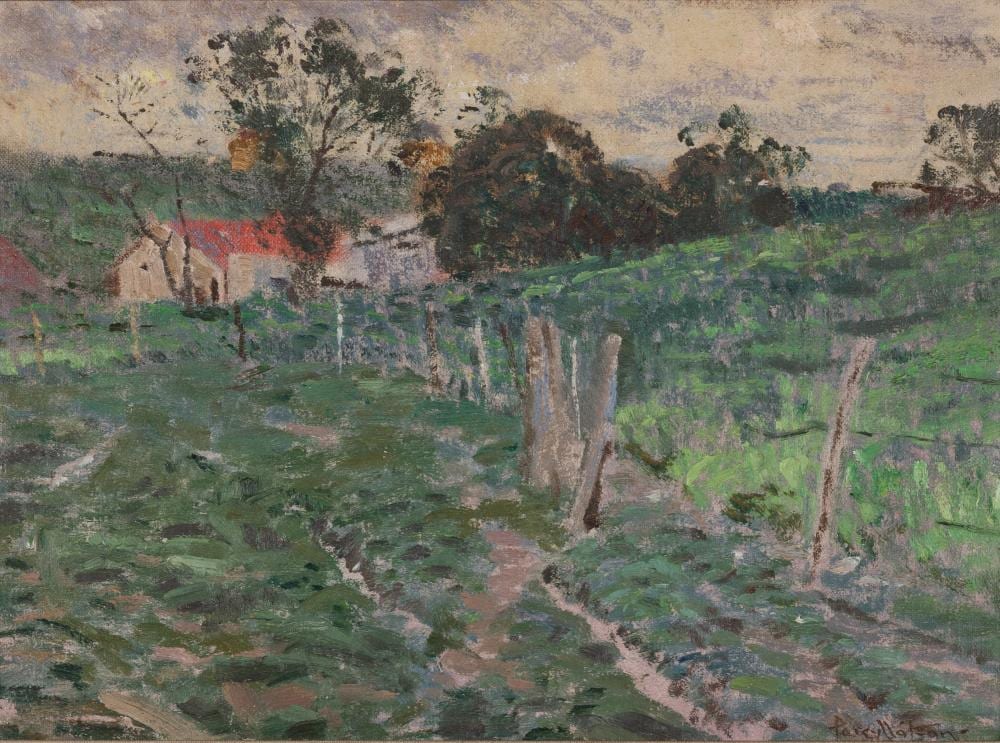 Percy Watson comparable auction result: percy watson 1919 1999 the red roof circa 1946