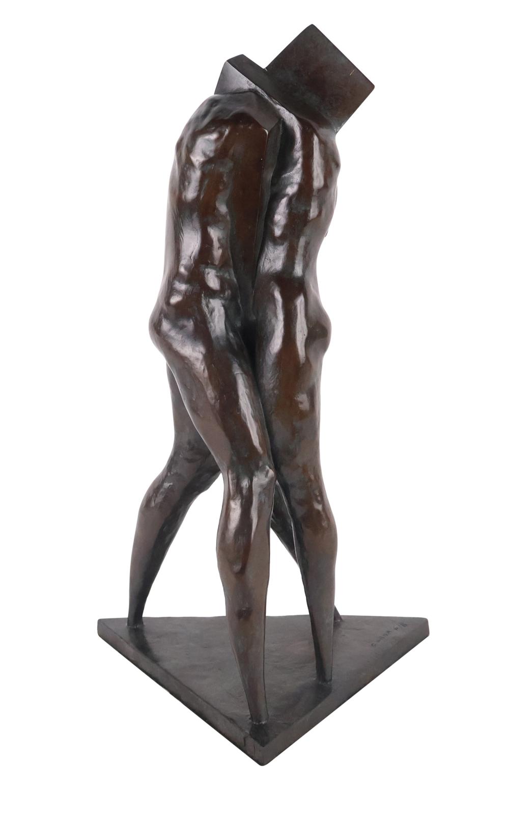 Mauro Corda comparable auction result: mauro corda french 1960 passion bronze