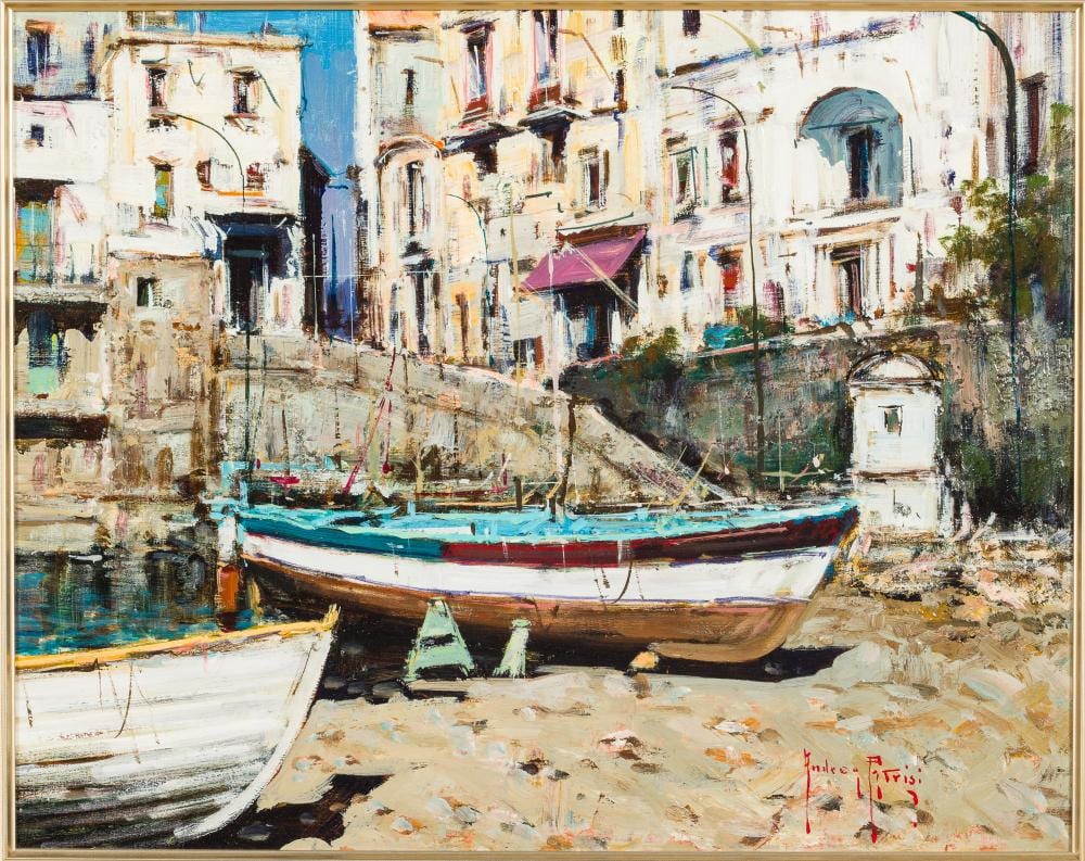 Andrea Patrisi comparable auction result: andrea patrisi italian b 1954 positano o b