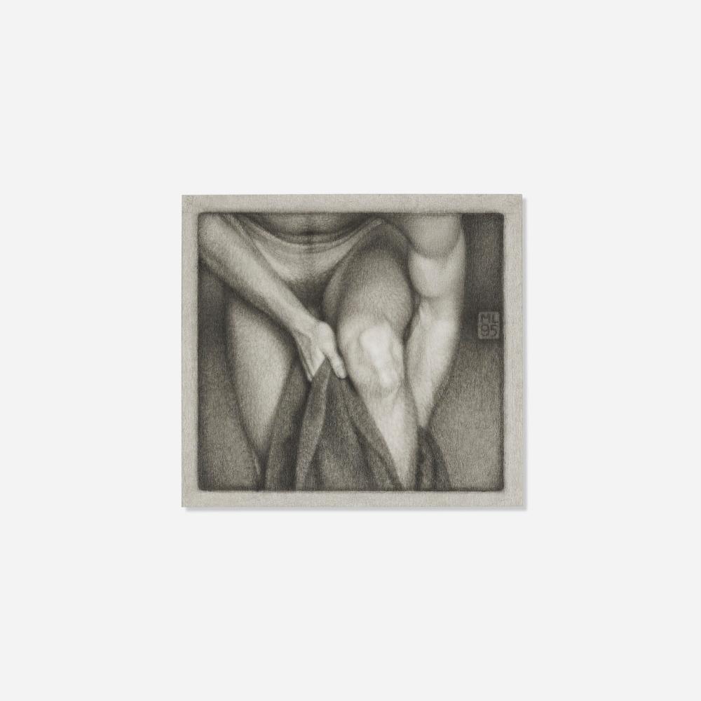 Michael Leonard comparable auction result: michael leonard bather s knee