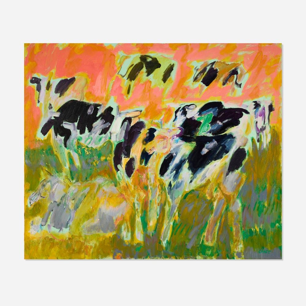 bernard chaet pastoral · Toomey & Co. Auctioneers · 2024-10-22 Bernard Chaet comparable auction result: bernard chaet pastoral