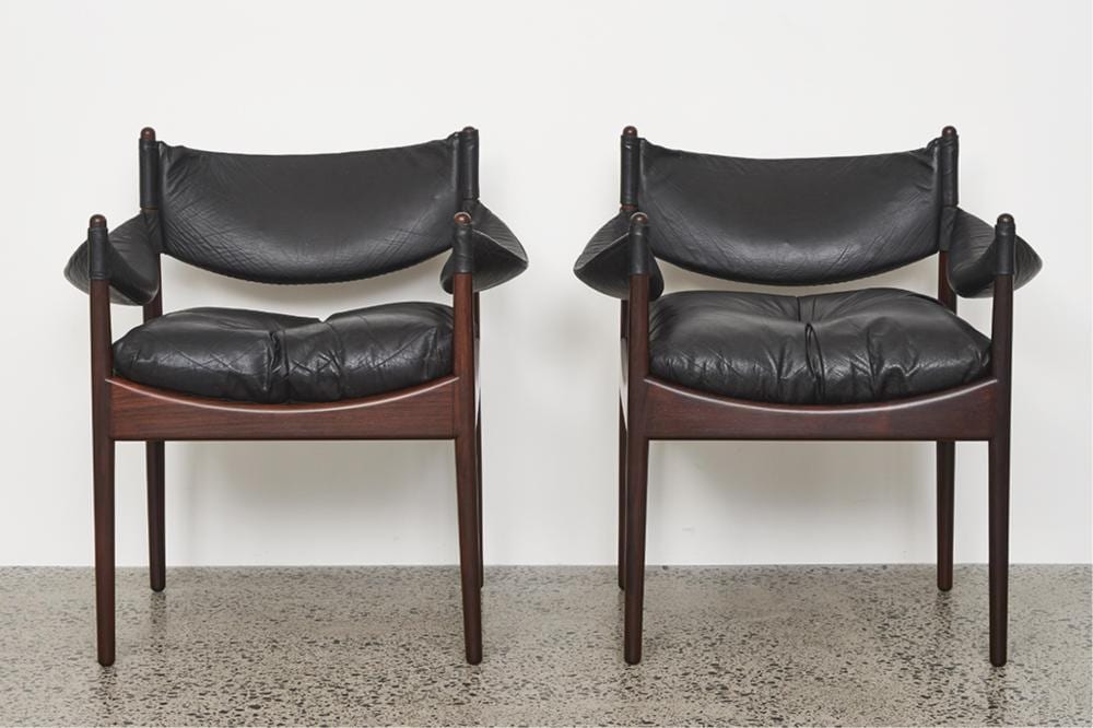 kristian vedel danish 1923 2003 pair of modus lounge chairs designed c 1960 height 77 cm width 55 cm depth 50 cm · Shapiro Auctioneers · 2024-10-22 Kristian Vedel comparable auction result: kristian vedel danish 1923 2003 pair of modus lounge chairs designed c 1960 height 77 cm width 55 cm depth 50 cm