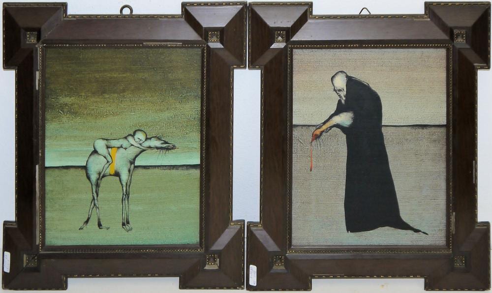 Gertrude Degenhardt comparable auction result: gertrude degenhardt o t gegenst cke lgem lde von 1970 in alter originalrahmung