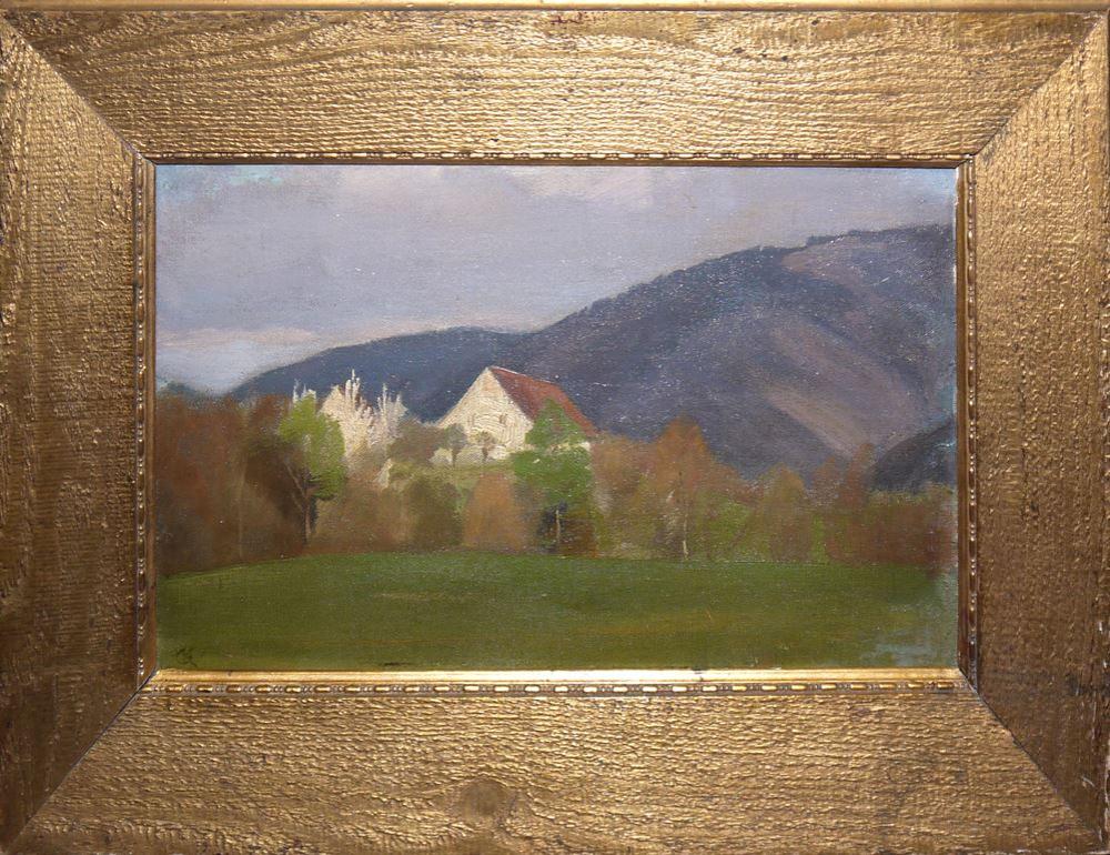 Gustav Kampmann comparable auction result: gustav kampmann landschaft mit gewitterhimmel lgem lde gerahmt