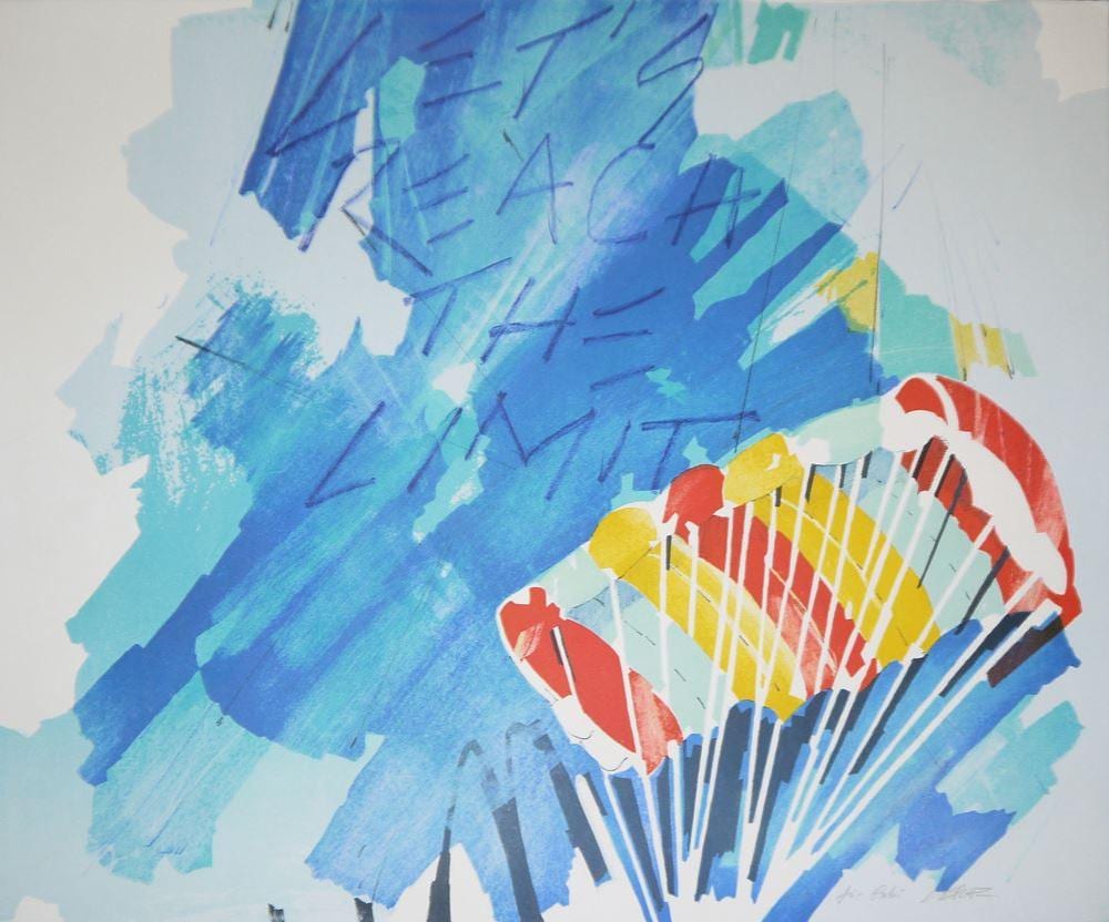 Wolfgang Loesche comparable auction result: wolfgang loesche pop art 4 signierte farblithographien