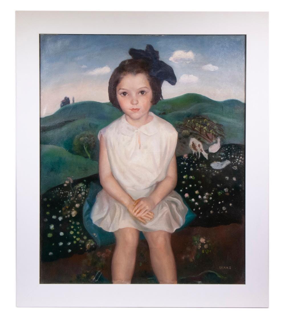 Gerald Leake comparable auction result: gerald leake ny fl uk 1885 197