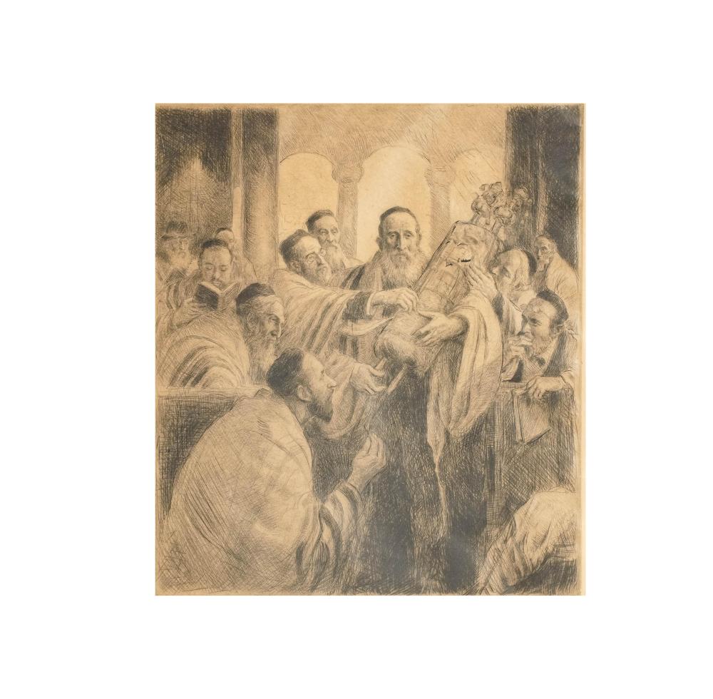 Samuel George Cahan comparable auction result: samuel george cahan 1886 1974 the torah