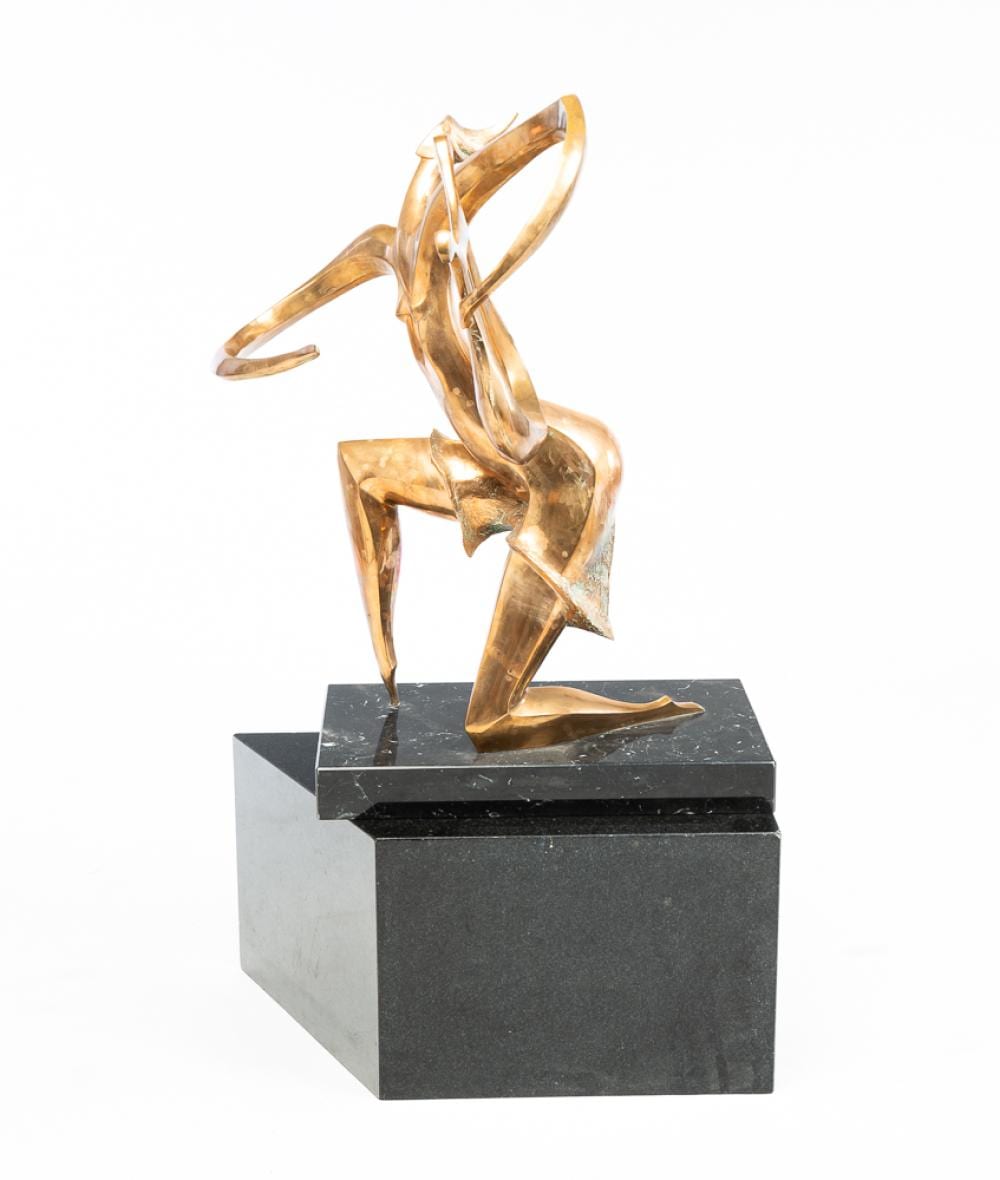 Isaac Kahn comparable auction result: isaac kahn king liri sculpture