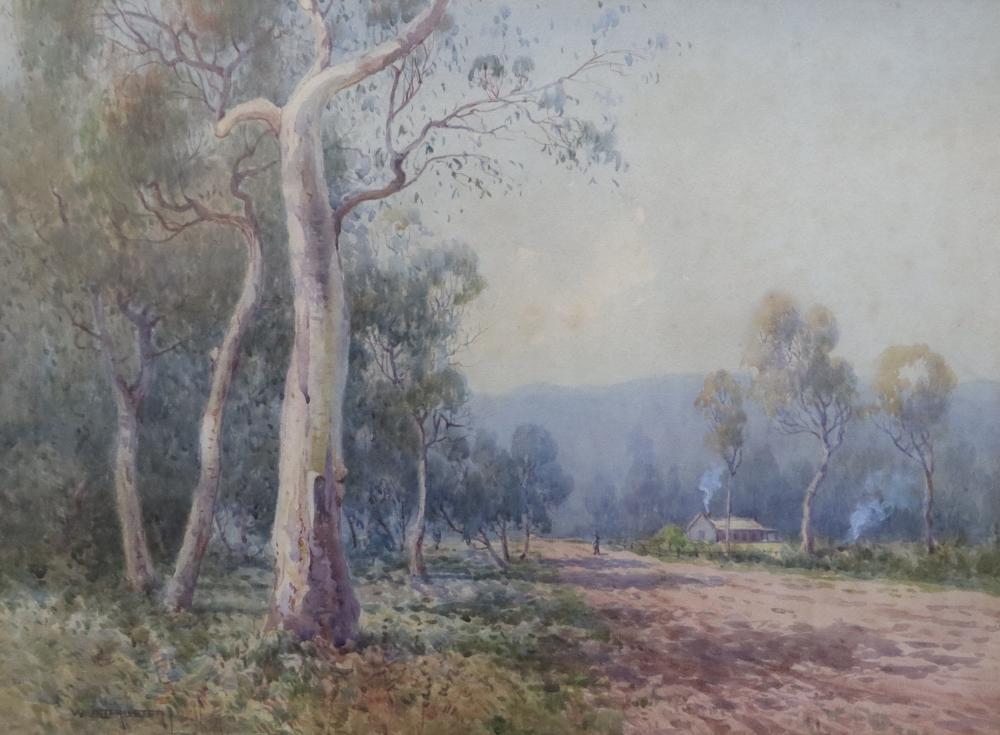 William Lister Lister comparable auction result: william lister lister watercolour bush setting signed lower left approx 66cm x 49cm