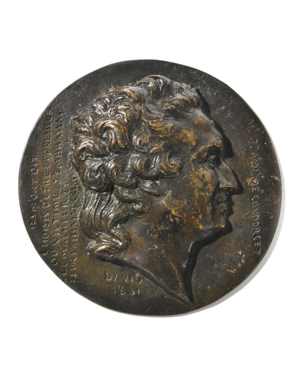 david d angers 1788 1856 d apr s · Osenat · 2024-10-27 Pierre-Jean David d'Angers comparable auction result: david d angers 1788 1856 d apr s
