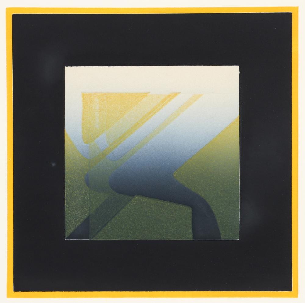 Carlos Dávila comparable auction result: carlos davila color etching quortes